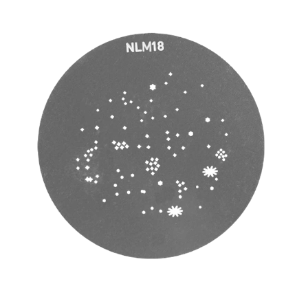 NANLUX NL Mount Projection Attachment GOBO Set 2