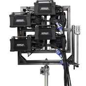 NANLUX négyes lámpakeret yoke-kal