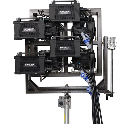 NANLUX négyes lámpakeret yoke-kal