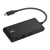 NBK Asus DC201 USB-C dokkoló - Fekete
