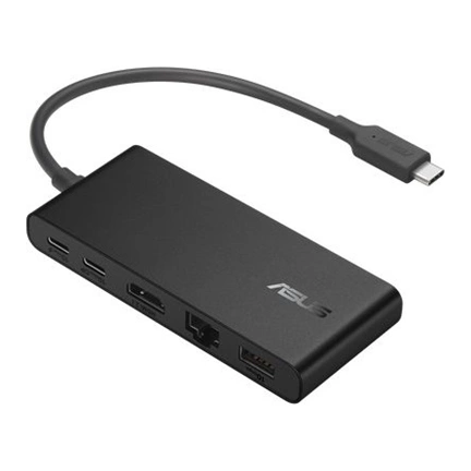 NBK Asus DC201 USB-C dokkoló - Fekete