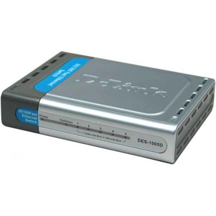 NET D-LINK DES-1005D 5x100Mbps Switch