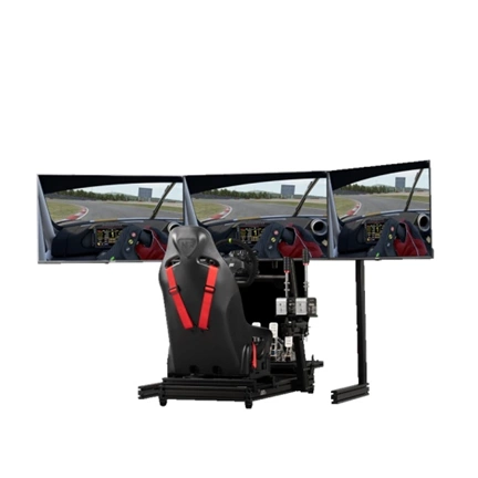 NEXT LEVEL RACING Elite Freestanding Triple Monitor Stand Add-On- Black Edition NEXT LEVEL RACING Elite Freestanding Triple Monitor Stand Add-On- Black Edition