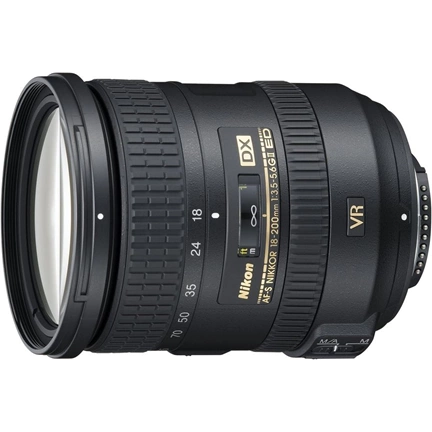 NIKON 18-200mm f/3.5-5.6 G AF-S DX VR II