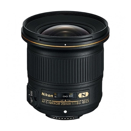 NIKON 20mm f/1.8G AF-S objektív NIKON 20mm f/1.8G AF-S objektív