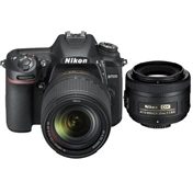 NIKON D7500 + 18-140 VR + 35 1.8 tükörreflexes fényképezőgép KIT