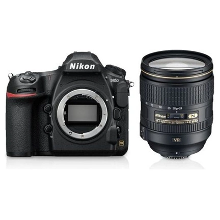 NIKON D850 + AF-S 24-120mm tükörreflexes fényképezőgép KIT