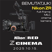 NIKON ZR Cinematic nap a Triponttal