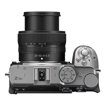 NIKON Z 5IIC EZÜST + 24-50MM F4-6.3 VR KIT
