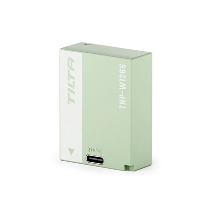 NP-W126S akkumulátor USB-C bemenettel (1050 mAh) - Hamuszürke Zöld