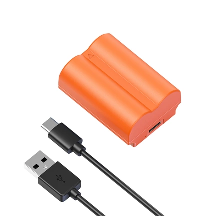 NP-W235 USB-C Rechargeable Camera Battery (Orange) 4970