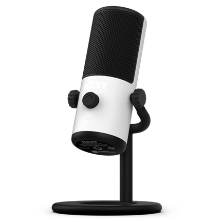 NZXT Capsule Mini USB Microphone - Matte White