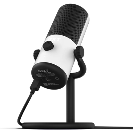 NZXT Capsule Mini USB Microphone - Matte White