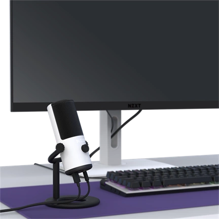 NZXT Capsule Mini USB Microphone - Matte White