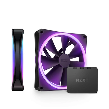 NZXT F140 RGB duo - fekete (duo pack)