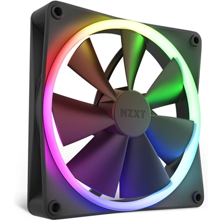 NZXT F140 RGB duo - fekete (single pack)