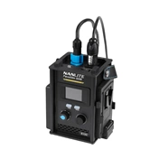NANLITE PavoSlim 60B és Forza 60BII 3-as lámpaszett LS-S tartozékokkal NANLITE PavoSlim 60B és Forza 60BII 3-as lámpaszett LS-S tartozékokkal