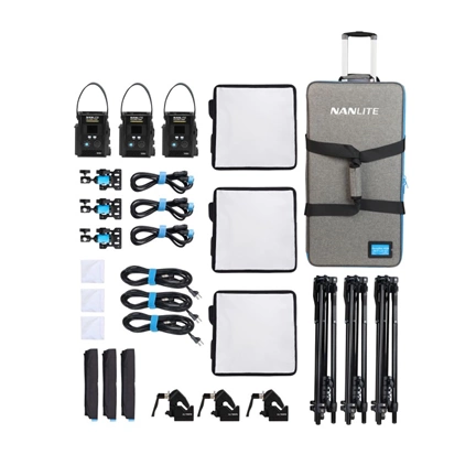 NANLITE PavoSlim 60B 3-as lámpaszett LS-ST tartozékokkal
