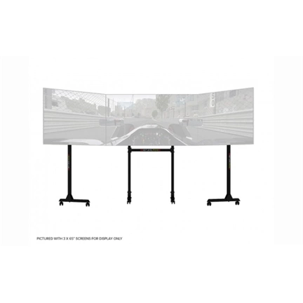 Next Level Racing - Freestanding Triple Monitor Stand Add On Carbon Grey