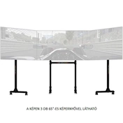 Next Level Racing - Single Monitor Stand (3x 32-65" monitor számára)