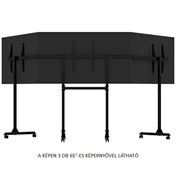 Next Level Racing - Single Monitor Stand (3x 32-65" monitor számára)