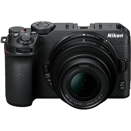 Nikon Z30 + Z DX 16-50mm f/3.5-6.3 VR kit Nikon Z30 + Z DX 16-50mm f/3.5-6.3 VR kit