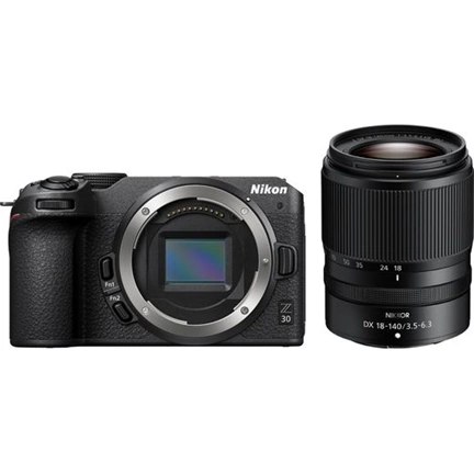 Nikon Z30 + Z DX 18-140mm f/3.5-6.3 VR MILC fényképezőgép KIT