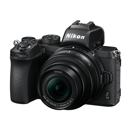 Nikon Z50 + DX Z 16-50mm f/3.5-6.3 VR + DX Z 50-250mm f/4.5-6.3 VR MILC fényképezőgép KIT