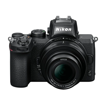 Nikon Z50 + DX Z 16-50mm f/3.5-6.3 VR + DX Z 50-250mm f/4.5-6.3 VR MILC fényképezőgép KIT