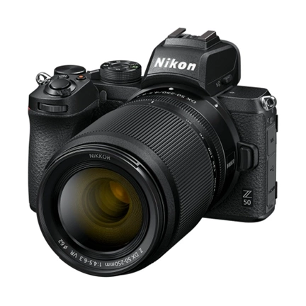 Nikon Z50 + DX Z 16-50mm f/3.5-6.3 VR + DX Z 50-250mm f/4.5-6.3 VR MILC fényképezőgép KIT