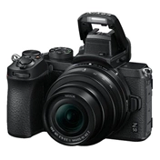 Nikon Z50 Vlogger MILC fényképezőgép KIT