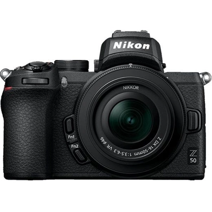 Nikon Z50 Vlogger MILC fényképezőgép KIT