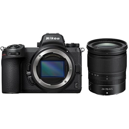 Nikon Z7 II + Z 24-70mm f/4 S MILC fényképezőgép KIT