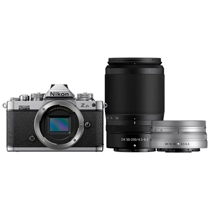 Nikon Z fc + Z DX 16-50mm f/3.5-6.3 VR +Z DX 50-250mm f/4.5-6.3 VR MILC fényképezőgép KIT