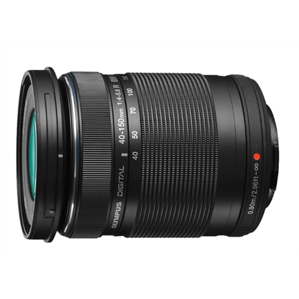 OLYMPUS 40-150mm f/4.0-5.6 EZ-M4015 R fekete M.ZUIKO DIG ED objektív