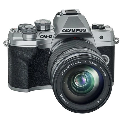 Olympus E-M10IV 1415 ezüst/fekete MILC fényképezőgép KIT - 40 000 Ft cashback 2026/04/06-ig