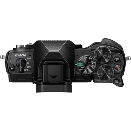 Olympus E-M10IV 1415 fekete/fekete MILC fényképezőgép KIT