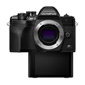 OLYMPUS OM-System E-M10IV 14150 kit fekete/fekete MILC fényképezőgép KIT