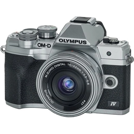 Olympus E-M10IV 1442 Pancake DZ ezüst/ezüst/ezüst MILC fényképezőgép KIT Olympus E-M10IV 1442 Pancake DZ ezüst/ezüst/ezüst MILC fényképezőgép KIT