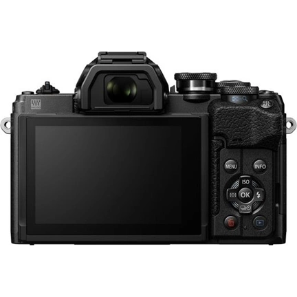 Olympus E-M10IV 1442 Pancake DZ fekete/fekete/fekete MILC fényképezőgép KIT - 40 000 Ft cashback 2026/04/06-ig
