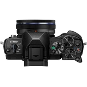 Olympus E-M10IV 1442 Pancake DZ fekete/fekete/fekete MILC fényképezőgép KIT - 40 000 Ft cashback 2026/04/06-ig