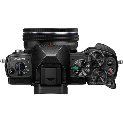 Olympus E-M10IV 1442 Pancake DZ fekete/fekete/fekete MILC fényképezőgép KIT - 40 000 Ft cashback 2026/04/06-ig