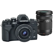 Olympus E-M10IV 1442 Pancake DZ fekete/fekete/fekete MILC fényképezőgép KIT - 40 000 Ft cashback 2026/04/06-ig