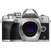 Olympus E-M10IV ezüst MILC fényképezőgép váz
