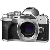 Olympus E-M10IV ezüst MILC fényképezőgép váz