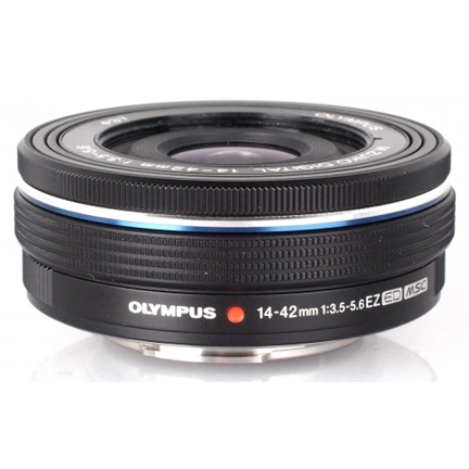 OLYMPUS E-PL10 Pancake Zoom Kit fekete (E-PL10 váz, fekete + EZ-M1442EZ objektív fekete)