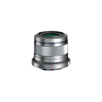 Olympus M.ZUIKO DIGITAL 45mm f/1.8 objektív (ezüst)