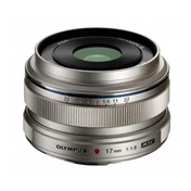 Olympus M.ZUIKO DIGITAL 17mm f/1.8 objektív (ezüst)