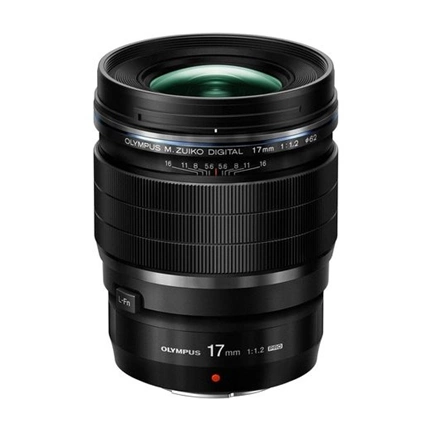 Olympus M.Zuiko Digital ED 17mm f/1.2 PRO objektív (fekete)