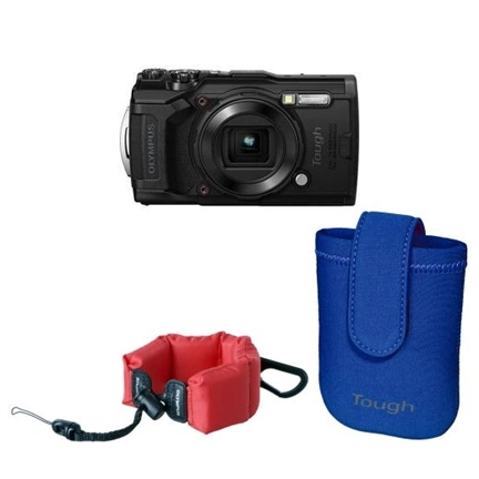 OLYMPUS TG-6 Holiday kit fekete